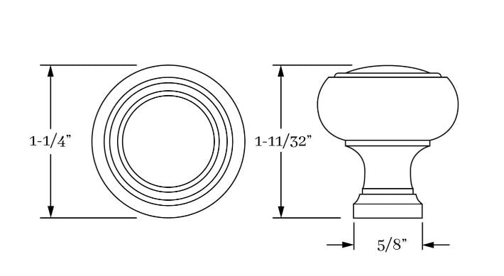 Disk Knob 1.25