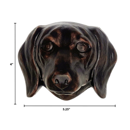 Michael Healy Dachshund Door Knocker Bronze
