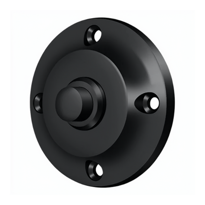 Door Bell Button, Round Contemporary