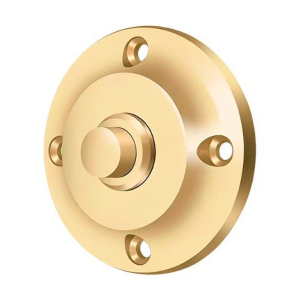 Door Bell Button, Round Contemporary