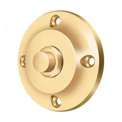 Door Bell Button, Round Contemporary