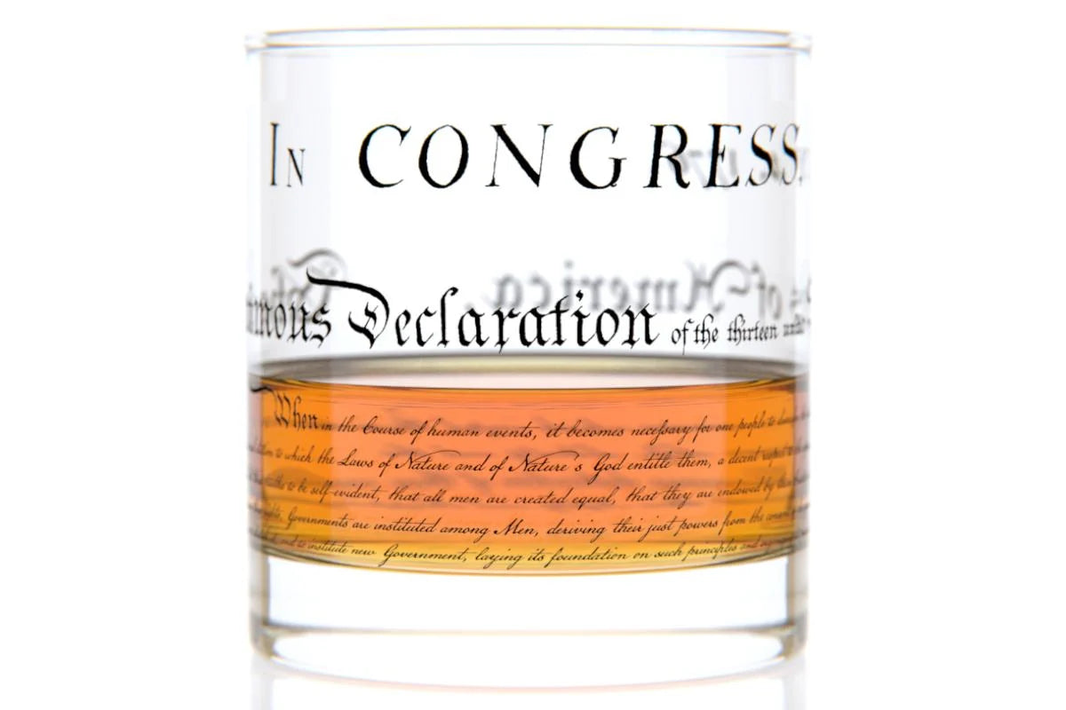 Declaration Rocks Glass