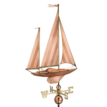 Large Sailboat Weathervane