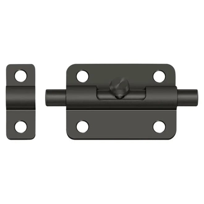 3" Barrel Bolt (Multiple Finishes)