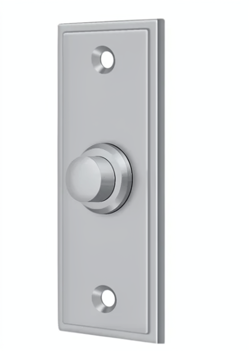 Door Bell Button, Rectangular Contemporary
