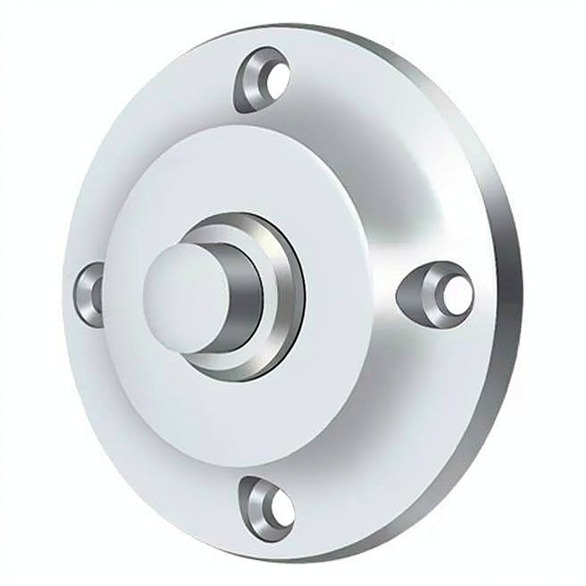 Door Bell Button, Round Contemporary