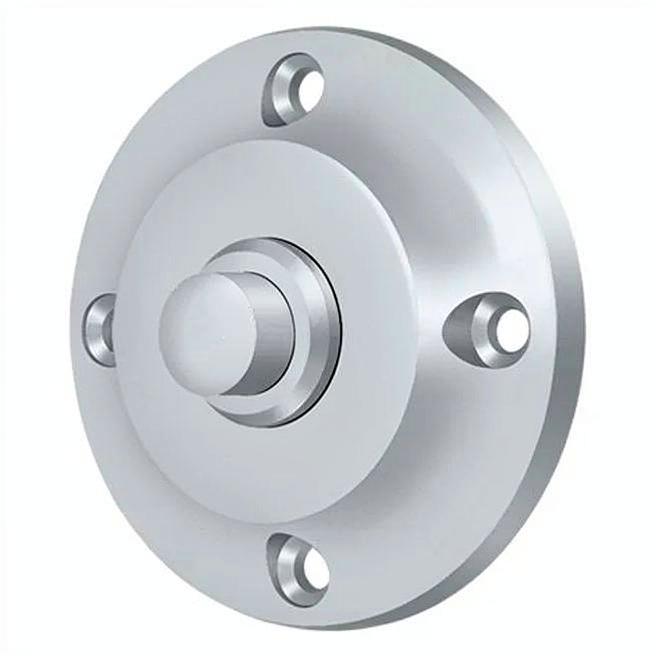 Door Bell Button, Round Contemporary