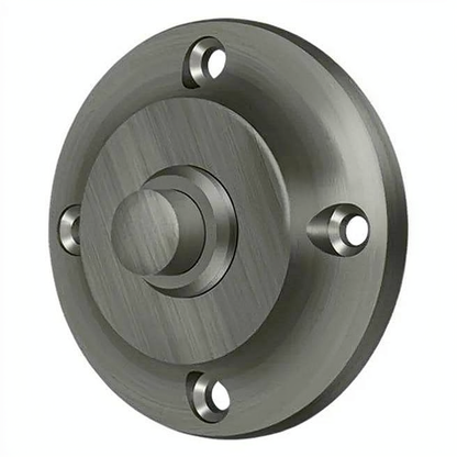 Door Bell Button, Round Contemporary