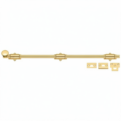 24" Surface Bolt (Multiple Finishes)
