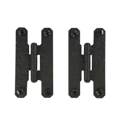 3" Cabinet H Hinge, Rough, Pair