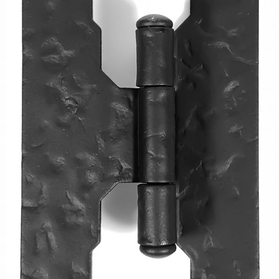 3" Offset Cabinet H Hinge, Rough, Pair