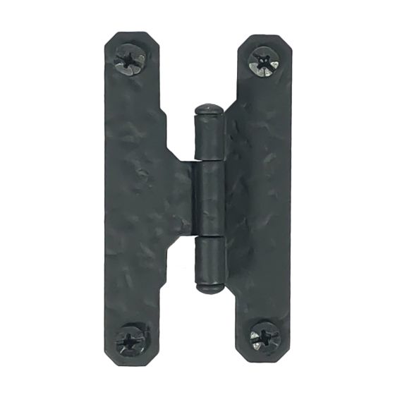 3" Offset Cabinet H Hinge, Rough, Pair