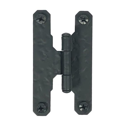 3" Offset Cabinet H Hinge, Rough, Pair