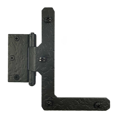 7" L Half Surface Hinge, Pair