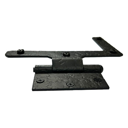 7" L Half Surface Hinge, Pair