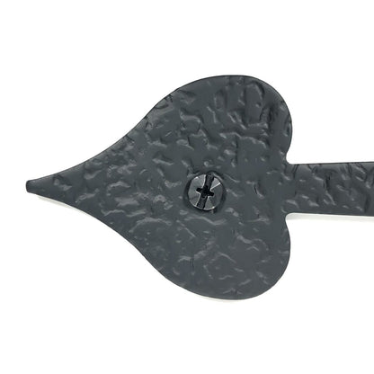 22-1/4" Decorative Rough Heart Strap
