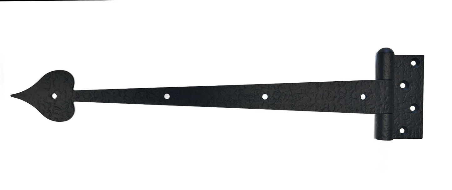 17" Half Surface Rough Heart Strap Hinge