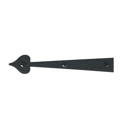 8-3/4" Decorative Rough Heart Strap