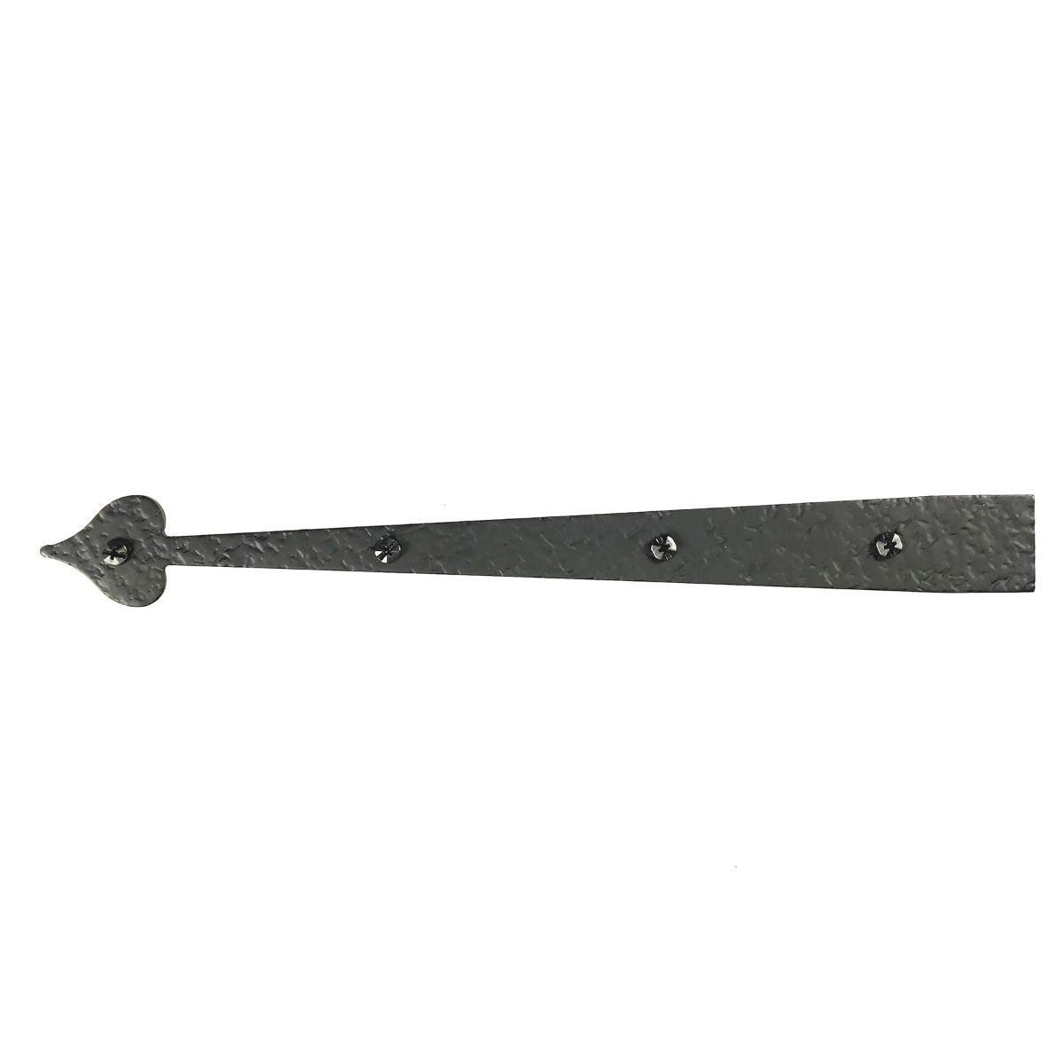 14" Decorative Rough Heart Strap