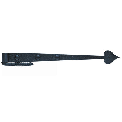 19-7/8" Rough Heart Gate Hinge with Carriage Bolts & Pintle