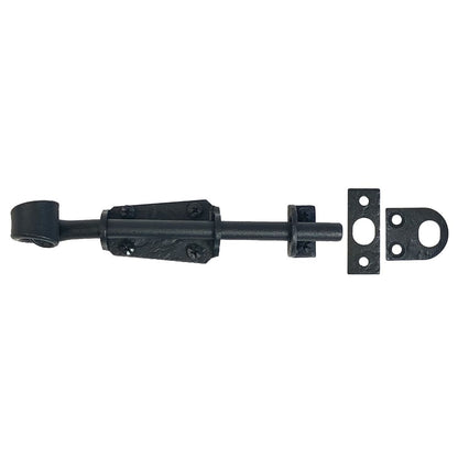 6" Forged Iron Gate Bolt