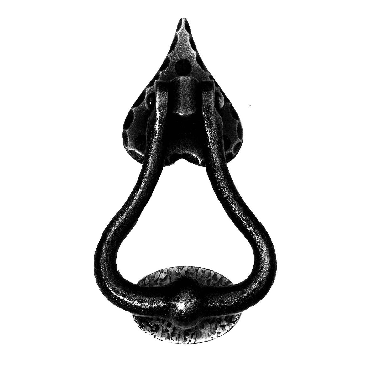 Black Iron Heart Door Knocker