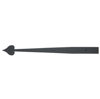 22-1/4" Decorative Heart Strap, Aluminum