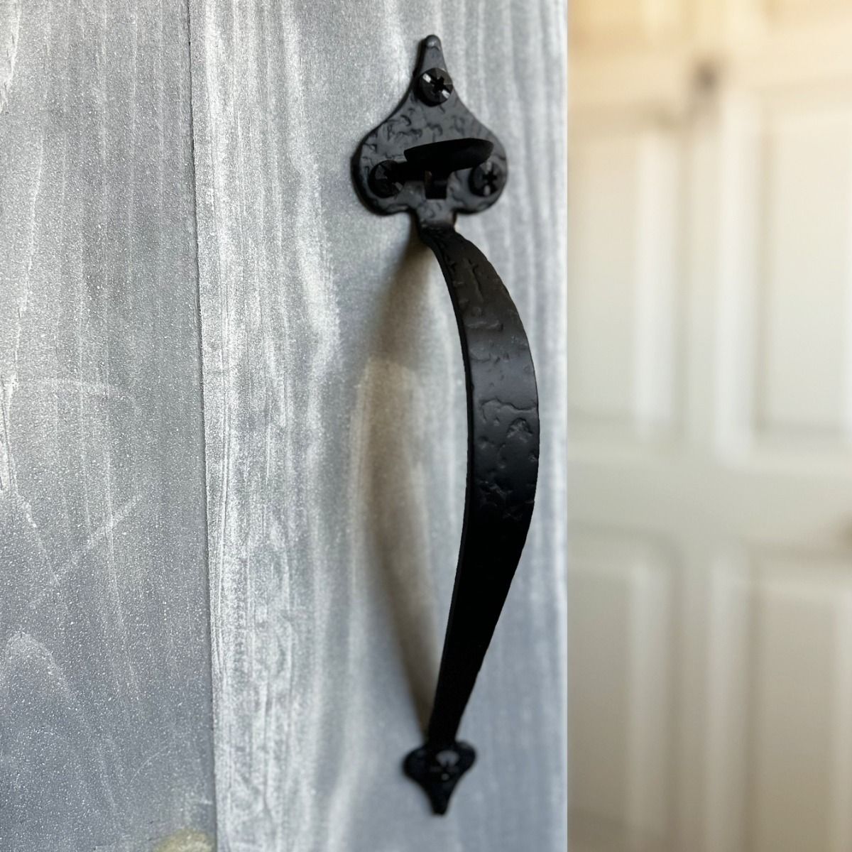 Rough Small Heart Thumb Latch Set
