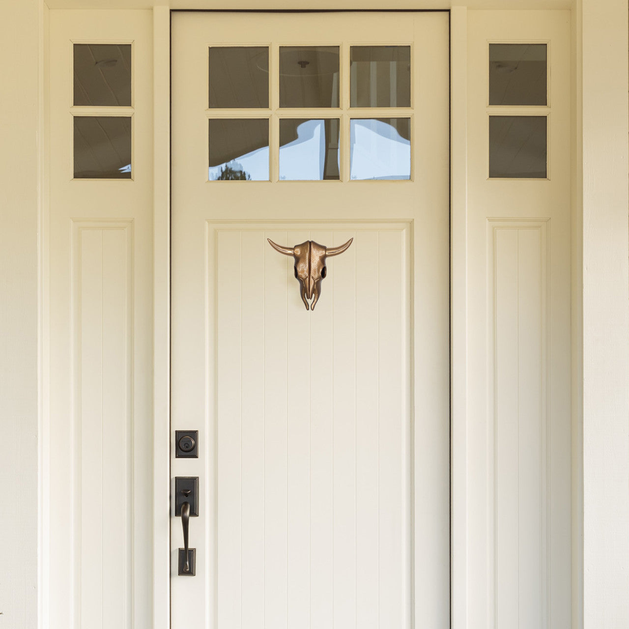 Steer Skull Door Knocker