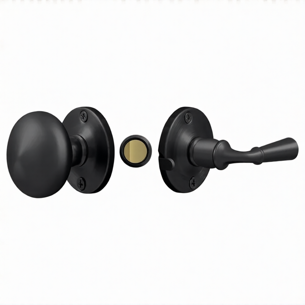 Screen Door Lock, Round, Tubular Lock