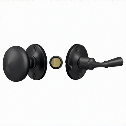 Screen Door Lock, Round, Tubular Lock