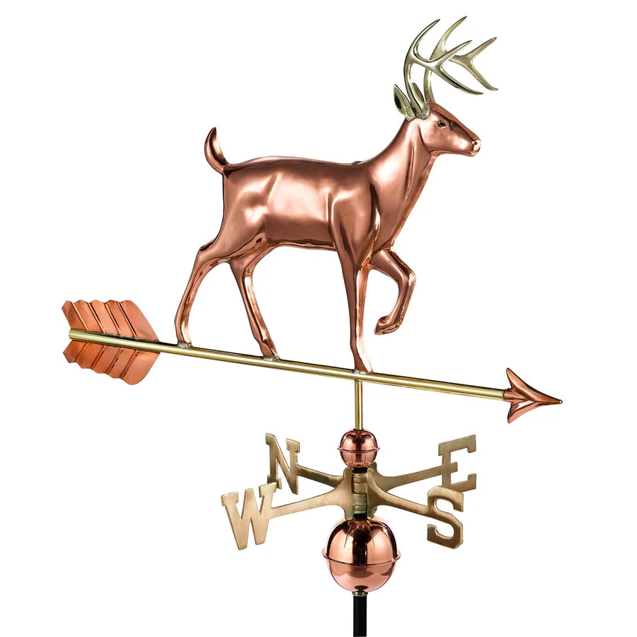 White Tail Buck Weathervane