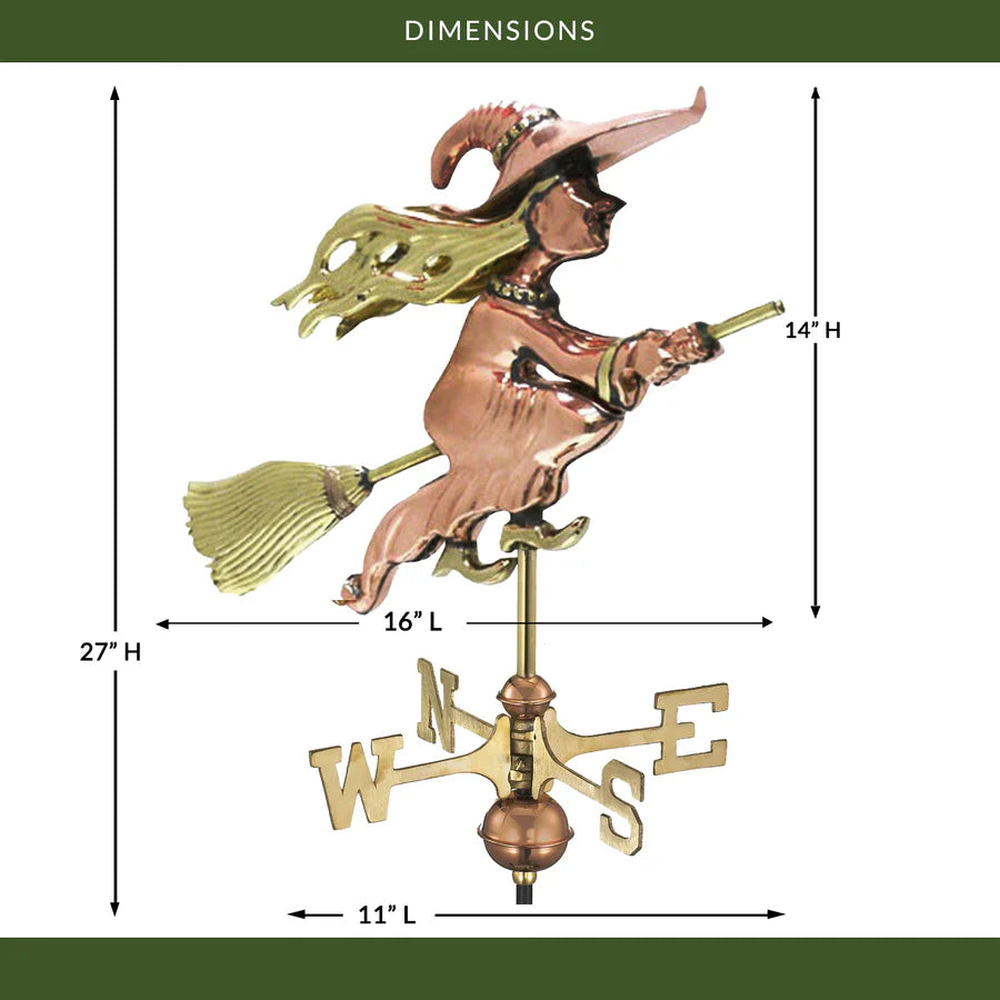 Witch Cottage Weathervane