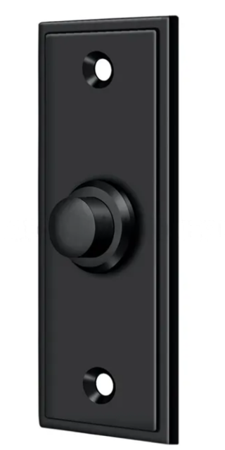Door Bell Button, Rectangular Contemporary