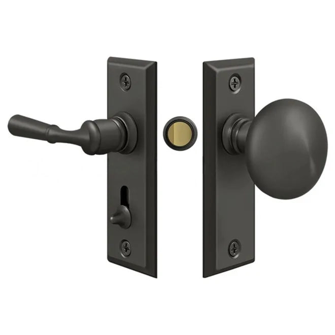 Screen Door Lock, Rectangular, Tubular Lock