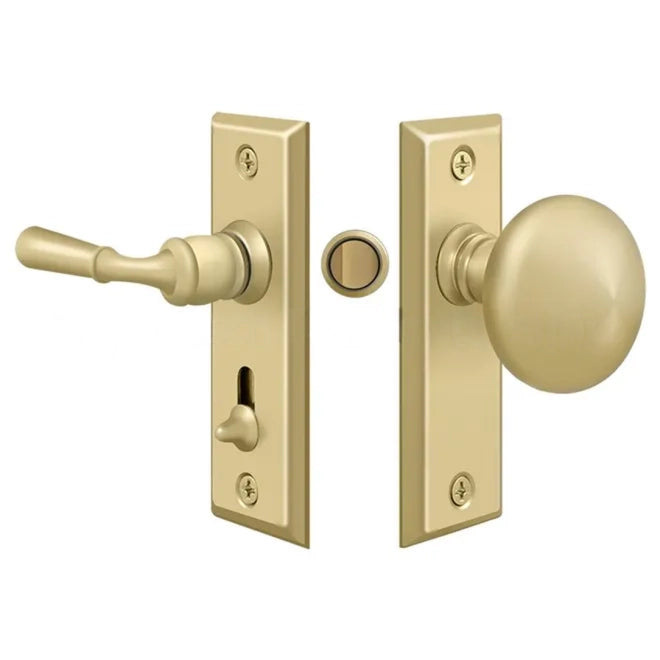 Screen Door Lock, Rectangular, Tubular Lock