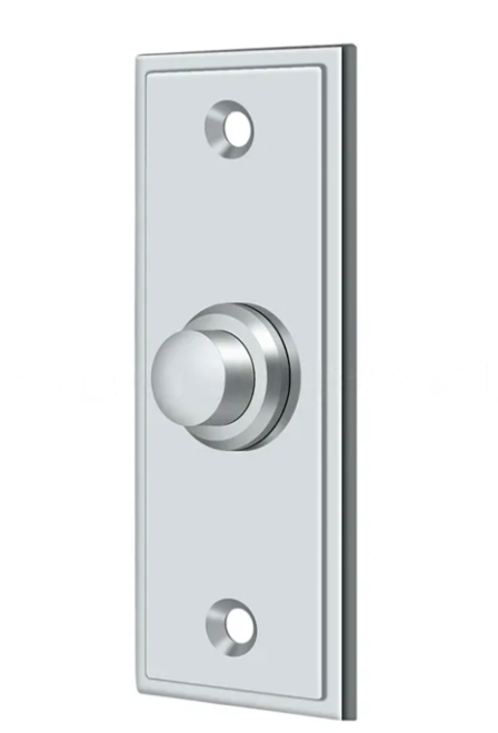 Door Bell Button, Rectangular Contemporary