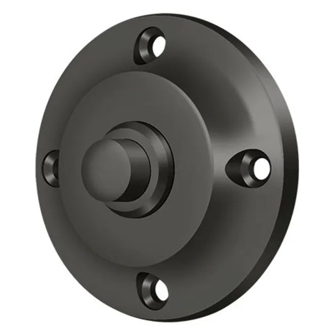 Door Bell Button, Round Contemporary
