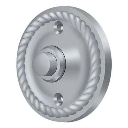 Door Bell Button, Round with Rope