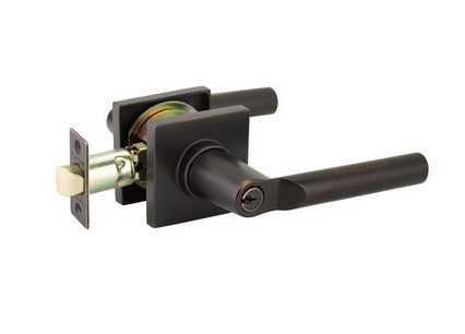Oil Rubbed Bronze Key-In Entry Lever