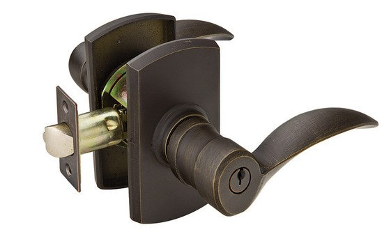 Medium Bronze Durango Key-In lever
