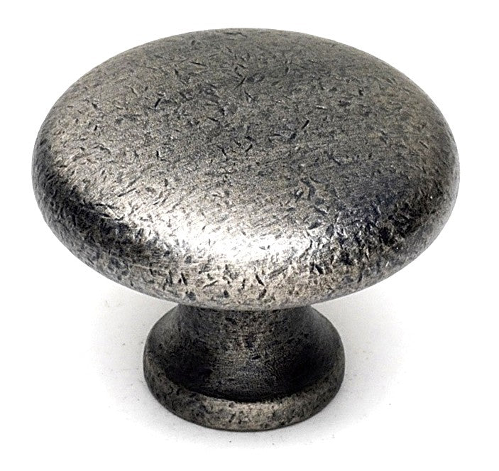 Dark Iron Round Knob 1"