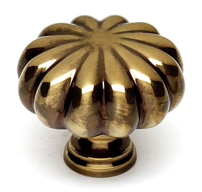 Polished Antique Petal Knob 1.5"