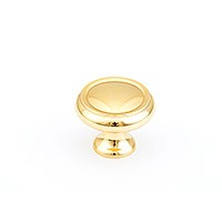 Polished Brass Ring Knob 1.25"