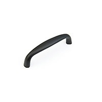 Flat Black Traditional Pull 4"