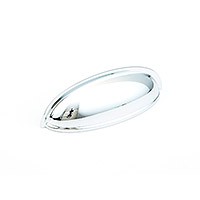 Polished Chrome Classic Cup Pull 3"