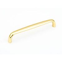 Polished Brass Classic Pull 6"