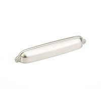 Satin Nickel Classic Cup Pull 6"