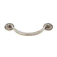Silver Antique Bail Pull 5 1/2"