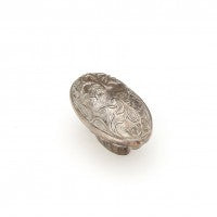 Monticello Silver Oval Knob